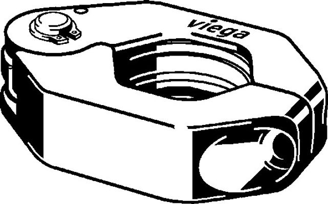 Viega Pressring 35 mm für Gelenkzugbacke Modell 2296.2 Bild 6
