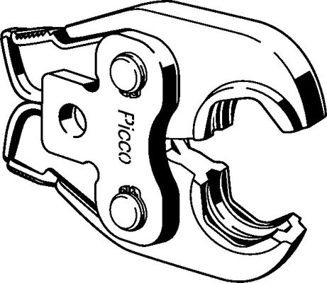 Viega Pressbacke Picco 2489.9, mit Schnappfunktion in 35 mm Stahl Bild 6