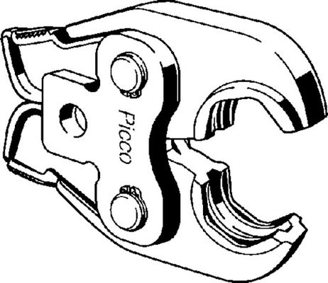 Viega Pressbacke Picco 2489.9, mit Schnappfunktion in 35 mm Stahl Bild 5