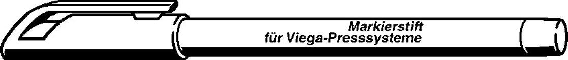Viega Markierungsstift, für Presssysteme Bild 6