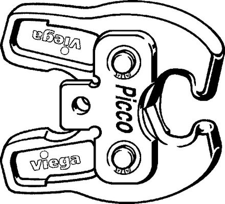 Viega Gelenkzugbacke P1 Modell 2496.1, für Pressringe 12 - 35 mm Bild 6