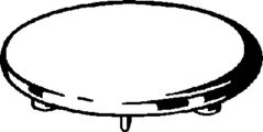 Viega Haube, für Rotaplex und Rotaplex Trio Durchmesser Kunststoff, 115 mm, Farbe silberfarben Bild 5