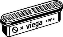 Viega Strahlregler 6161.249 in Kunststoff, 42 x 7 x 13 mm, Farbe grau Bild 6