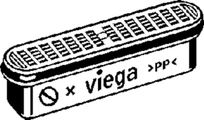Viega Strahlregler 6161.249 in Kunststoff, 42 x 7 x 13 mm, Farbe grau Bild 5