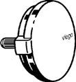 Viega Drehrosette Visign M5 / R5 6162.12 in Kunststoff, Farbe silberfarben Bild 5