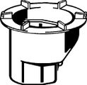 Viega Tempoplex Gehäuseoberteil 6956.1-253 in Kunststoff, 110 x 82 mm, Farbe grau Bild 6