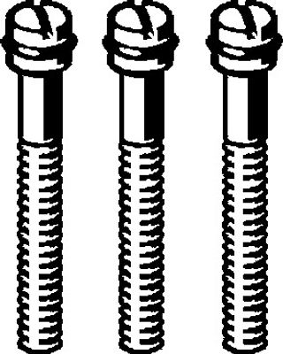 Viega Schraubenset M, 5 x 42 mm, Farbe silberfarben Bild 6
