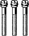 Viega Rotaplex Schraubenset M, 5 x 30 mm, Farbe silberfarben Bild 5