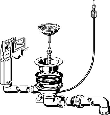 Viega Ablaufventilset 7139.161 in Kunststoff, 114 mm, Farbe weiß Bild 8