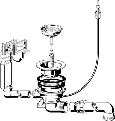 Viega Ablaufventilset 7139.161 in Kunststoff, 114 mm, Farbe weiß Bild 7
