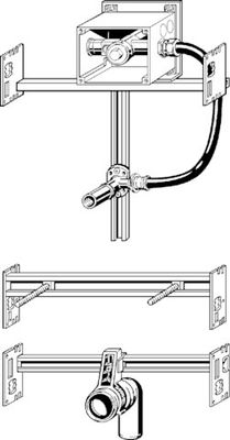 Viega Urinal-Modul Viegaswift für UP-Spülsystem mit Spülsystem-Rohbauset Serie V für V-Line Bild 5
