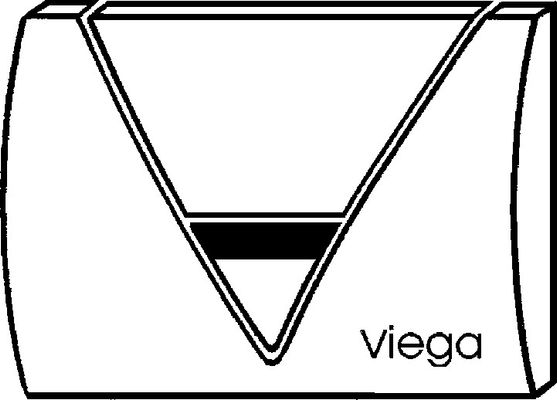 Viega Abdeckplatte Visign for Life 1, 150 x 135 mm, Metall, Messing, 135 x 150 mm, Farbe silberfarben Bild 6