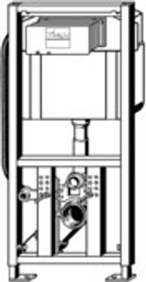 Viega Wand-WC-Element ECO Spülk. für 2-Mengen-Spülung, Betätigung vor, 1130 mm Bild 4