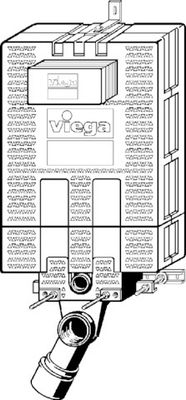 Viega Wand-WC-Element Mono-Block für Vorwandmontage Spülkasten Visign2H, 1130 mm, Farbe grau Bild 5