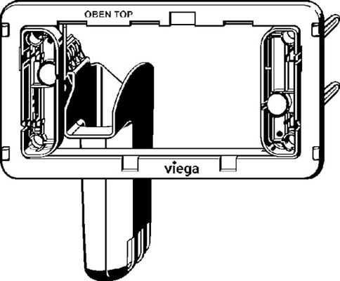 Viega Einwurfschacht 8315.9 geeignet, für Modell 8315.1, Farbe schwarz Bild 5