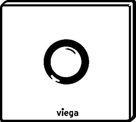 Viega Ausstattungsset Visign for Public 8326.65 in Edelstahl gebürstet, 10 x 150 x 140 mm, Farbe Edelstahl-Optik (silber) Bild 10