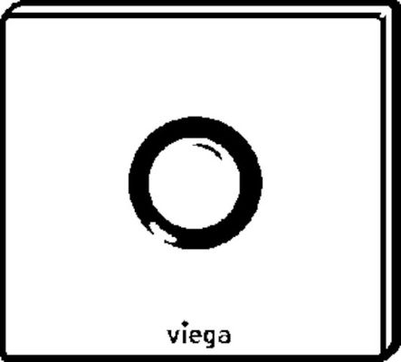 Viega Ausstattungsset Visign for Public 8326.65 in Edelstahl gebürstet, 10 x 150 x 140 mm, Farbe Edelstahl-Optik (silber) Bild 9