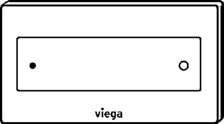 Viega WC Betätigungsplatte Visign for Style 12 8332.1 in Sonderfarbe Bild 10