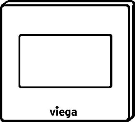 Viega Urinal Fertigbauset Visign for Style 12 8332.2 in verchromt, 7 x 140 mm, Farbe chrom Bild 12