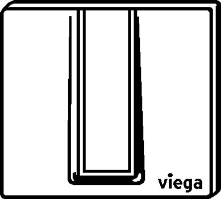 Viega Fertigbauset Visign for Style 14 8334.2 in edel, 7 x 150 x 140 mm, Farbe silberfarben Bild 10