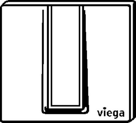 Viega Fertigbauset Visign for Style 14 8334.2 in edel, 7 x 150 x 140 mm, Farbe silberfarben Bild 9
