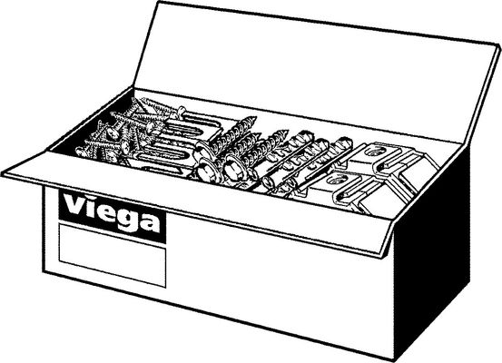 Viega Prevista Dry Plus-Komplettpaket, für Erstellung v.Trenn-ohne Vorwandkonstruktion Bild 6