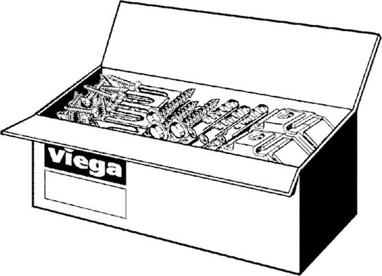 Viega Prevista Dry Plus-Komplettpaket, für Erstellung v.Trenn-ohne Vorwandkonstruktion Bild 5