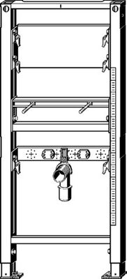 Viega Waschtisch-Element Prevista Dry 8540.31, für UP Wandarmatur in 1300 mm, 1300 x 500 mm Bild 7