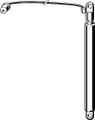 Viega Gasdruckfeder für Prevista Dry-WC- Element hydraul.Auslösung, Stahl /, Farbe schwarz Bild 4