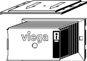 Viega Revisionsschacht 8580.10, für UP Spülkasten 3H / 3L Bild 4