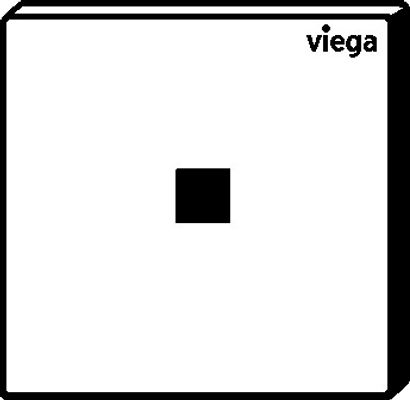 Viega Urinal Betätigungsplatte VfM 200 8620.2 aus Glas in, 130 x 226 x 8 mm, Farbe tiefschwarz Bild 7