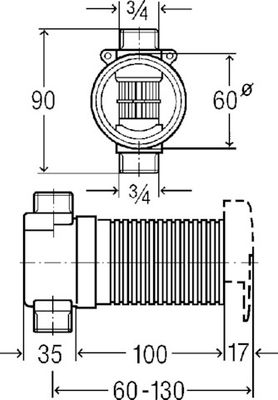 Viega UP-Rohrunterbrecher 3/4", ohne Rosette Bild 7