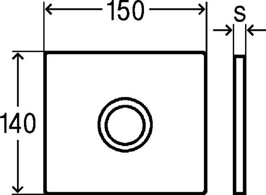 Viega Ausstattungsset Visign for More100 8351.65 in, 140 x 150 x 4 mm, Farbe weiß Bild 10