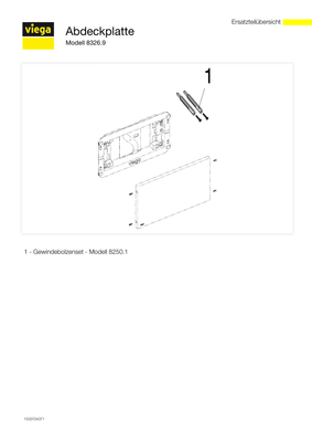 Viega Abdeckplatten Visign for Public 4 8326.9 in gebürstet, 10 x 140 x 140 mm Bild 8