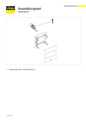 Viega Urinal Fertigbauset Visign for Style 12 8332.2 in verchromt, 7 x 140 mm, Farbe chrom Bild 8