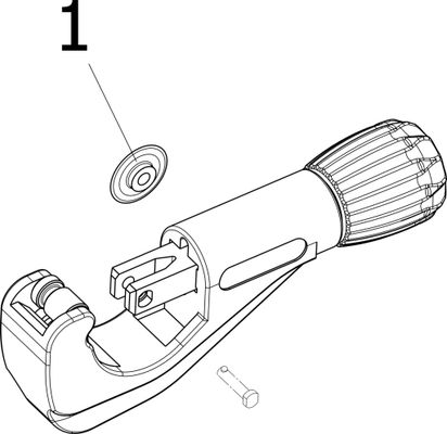 Viega Rohrabschneider 2191, für 6 - 63 mm Kunststoffrohre Bild 3