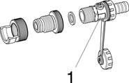 Viega Profipress Abdrückstopfen Profipress und Sanpress 28 mm mit Entlüftungsventil, Material Messing Bild 4