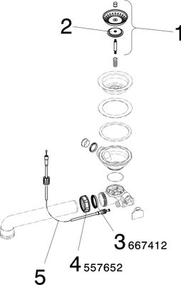 Viega Ablaufventilset 7139.16 in Kunststoff, 114 mm, Farbe weiß Bild 3