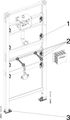 Viega Urinal Element Prevista Dry 8560 Wasseranschluss teleskop. 1300 mm, 1300 x 100 mm Bild 3