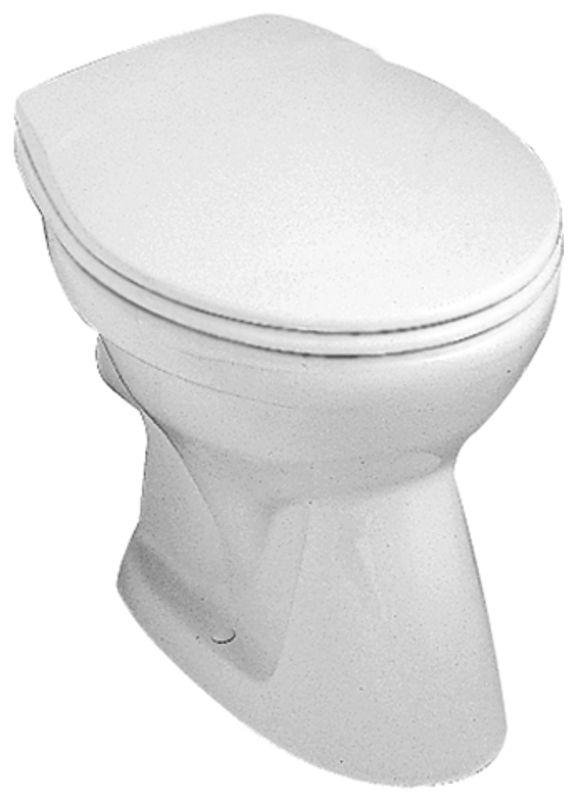 Villeroy & Boch Stand-Tiefspül-WC, Abgang waagerecht, weiss, 400 x 470 x 470 mm, Farbe weiß alpin Bild 1