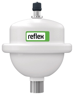 Reflex Winkelmann Reflex Wasserschlagdaempfer WD, 1/2", 10 bar, Farbe weiß Bild 2