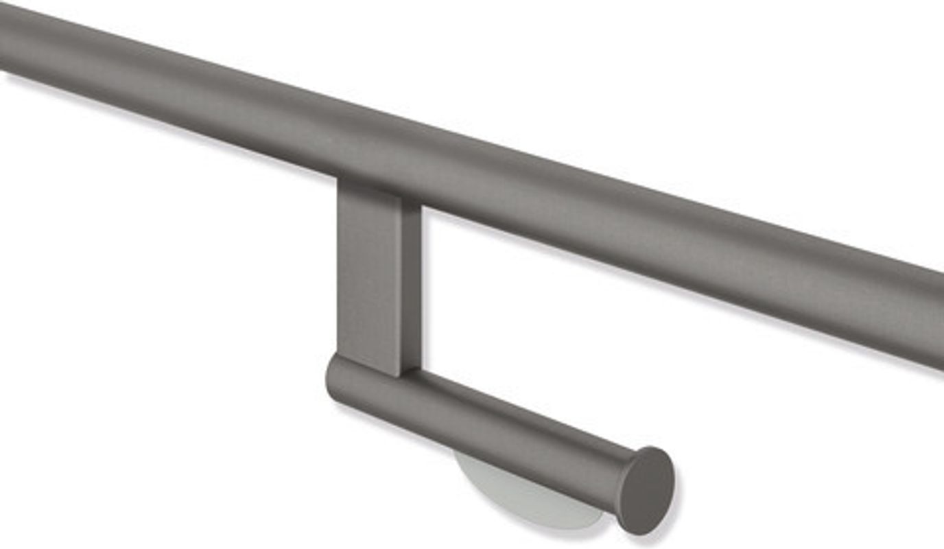 Hewi Aufrüstsatz Papierrollenhalter, Durchmesser: 32 mm, Sys 900, Dunkelgrau perlgl. Tiefm, Farbe dunkelgrau Bild 1