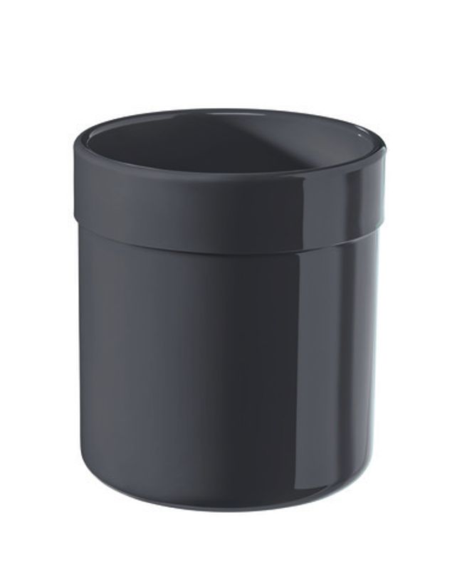 Hewi Polyamidbecher Serie 477 flachbodig, 80 x 74 x 74 mm, Farbe anthrazitgrau Bild 1