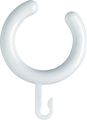 Hewi System 800 K Vorhangringe, 5 St, für Serien 801,805 C,800 K, Farbe signalweiss Bild 1