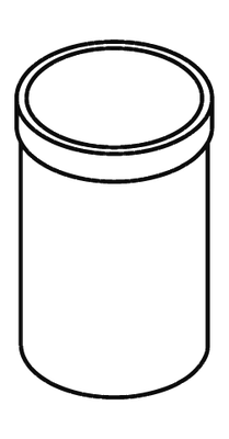 Hewi Glasbecher satiniert, für System 800, Farbe transparent Bild 3