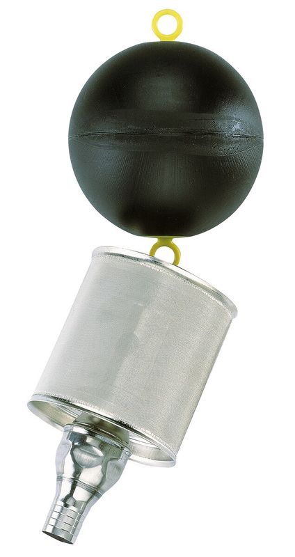 Wilo Ansaug-Feinfilter FR 1,2 mm Maschenweite, Schlauchtülle R1 1/4, mit RV, 185 x 185 x 185 mm Bild 1