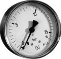 Wilo Mechanisches Zubehör Manometer 0 - 16 bar, 63 x 63 x 51 mm Bild 2