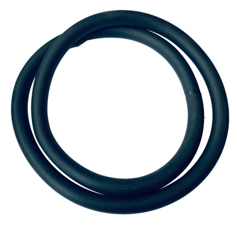 Wilo mechanisches Ersatzteil Moosgummi-Rundschnur Durchmesser 10 mm NR Grau VP, 40 x 80 x 80 mm, Farbe grau Bild 1