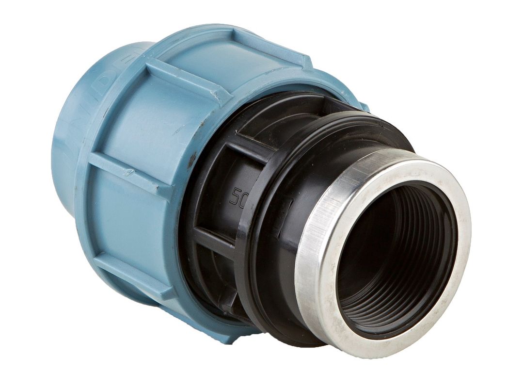 Wilo 1 1/4" /63 mm 1 1/4" (IG) auf 63 mm Rohr-O, 90 x 150 x 90 mm Bild 1