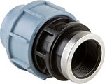 Wilo Klemmverschraubung 1 1/4" /63 mm 1 1/4" (IG) auf 63 mm Rohr-O, 90 x 150 x 90 mm Bild 2